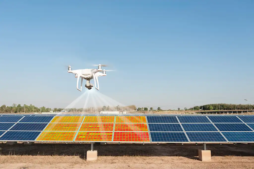 Thermografie für Photovoltaikanlagen Thermografie für Photovoltaikanlagen