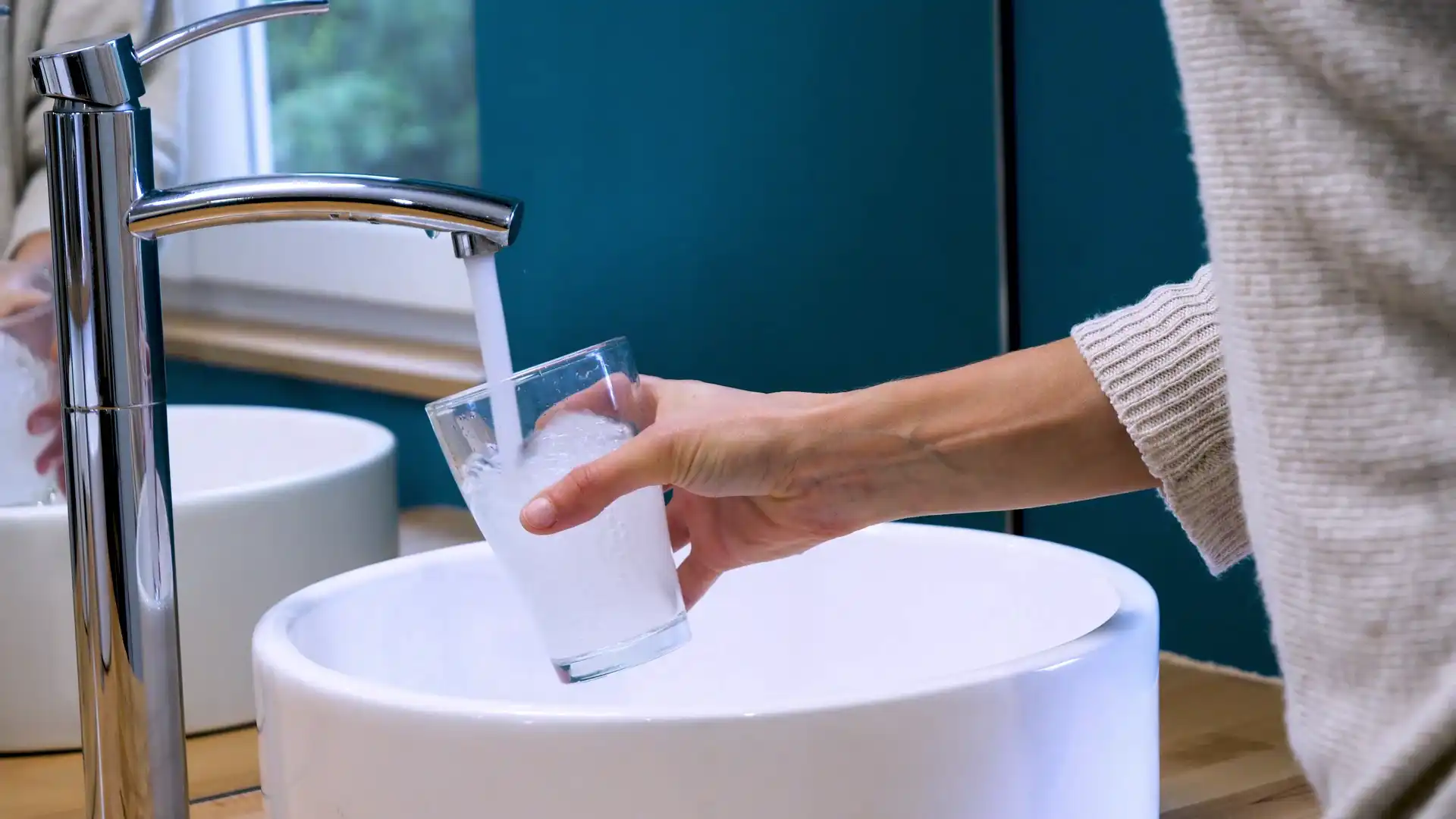 Wasser an einer Entnahmestelle